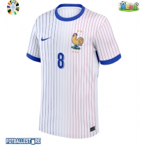 Frankrike Aurelien Tchouameni #8 Bortedrakt EM 2024 Kortermet